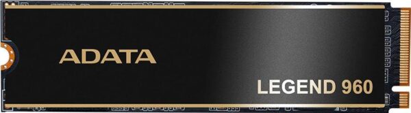 ADATA Legend 960 - SSD - 1TB - intern - M.2 2280 - M.2 Card - 256-Bit-AES - integrierter Kühlkörper (ALEG-960-1TCS)