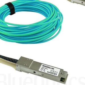 Kompatibles Palo Alto Networks PAN-QSFP28-AOC-50M QSFP28 BlueOptics Aktives Optisches Kabel (AOC), 100GBASE-SR4, Ethernet, Infiniband, 50 Meter (PAN-QSFP28-AOC-50M-BO)