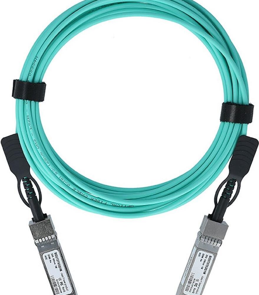 Kompatibles Cisco SFP-25G-AOC30M SFP28 BlueOptics Aktives Optisches Kabel (AOC), 25GBASE-SR, Ethernet, Infiniband, 30 Meter (SFP-25G-AOC30M-BO)