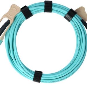 Kompatibles Avaya AA1404028-15M QSFP BlueOptics Aktives Optisches Kabel (AOC), 40GBASE-SR4, Ethernet, Infiniband FDR10, 15 Meter (AA1404028-15M-BO)