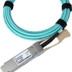 Kompatibles Avaya AA1404028-50M QSFP BlueOptics Aktives Optisches Kabel (AOC), 40GBASE-SR4, Ethernet, Infiniband FDR10, 50 Meter (AA1404028-50M-BO)