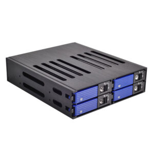 FANTEC MR-SA1041 - Festplatten-Array - 4 Schächte (SATA-600 / SAS) - 0 x HD - Serial ATA-300, Serial Attached SCSI (extern) (1435)