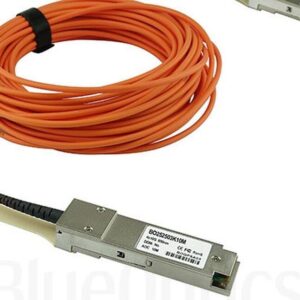 Kompatibles Fortinet QSFP-AOC-3M QSFP BlueOptics Aktives Optisches Kabel (AOC), 40GBASE-SR4, Ethernet, Infiniband FDR10, 3 Meter (QSFP-AOC-3M-FR-BO)