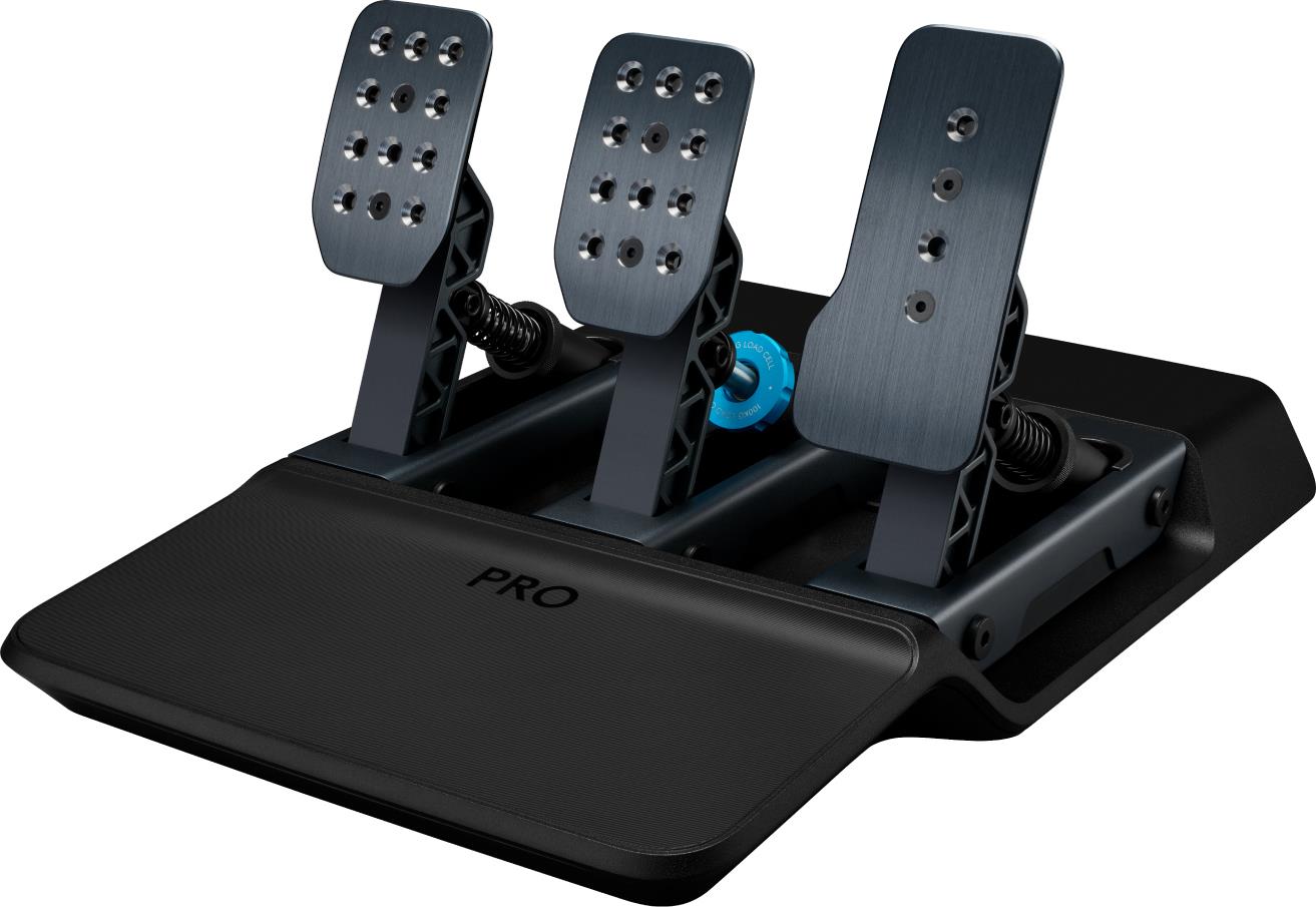 Logitech G PRO Racing Pedals Schwarz USB 2.0 Pedale Analog PC - Playstation - Xbox (941-000187)