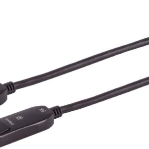 S/CONN maximum connectivity Displayportkabel-Optisches DisplayPort Kabel, Rev1, 8K, 30m (30-16485)
