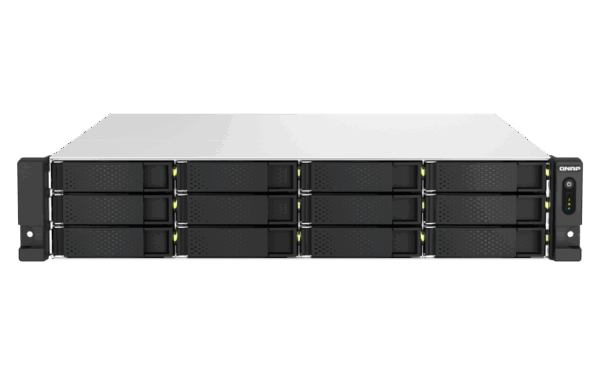 QNAP TS-H1887XU-RP NAS Rack (2U) Eingebauter Ethernet-Anschluss Schwarz - Weiß E-2336 (TS-H1887XU-RP-E2336-32G)