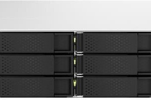 QNAP TS-h1887XU-RP NAS Rack (2U) Eingebauter Ethernet-Anschluss Schwarz - Weiß E-2334 (TS-H1887XU-RP-E2334-16G)