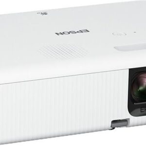 Epson CO-FH02 - 3-LCD-Projektor - tragbar - 3000 lm (weiß) - 3000 lm (Farbe) - 16:9 - 1080p - Schwarz / Weiß - Android TV (V11HA85040)