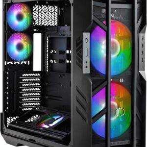 Cooler Master HAF 700 THE BERSERKER - FT - SSI EEB - Seitenteil mit Fenster (gehärtetes Glas) - keine Spannungsversorgung (ATX) - Titanium Gray - USB/Audio (H700-IGNN-S00)