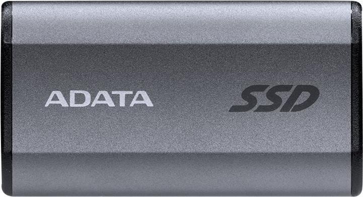 ADATA SE880 - SSD - 1TB - extern (tragbar) - USB 3,2 Gen 2 (USB-C Steckverbinder) - Titanium Gray (AELI-SE880-1TCGY)