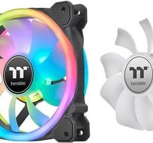 Thermaltake SWAFAN 14 RGB Computergehäuse Ventilator 14 cm Schwarz 3 Stück(e) (CL-F138-PL14SW-A)
