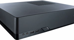 Fractal Design Node 202 - Kompaktes Chassis - Mini-ITX 450 Watt (SFX12V) - Schwarz - USB/Audio (FD-MCA-NODE-202-AB-EU)