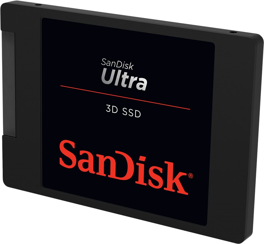 SanDisk Ultra 3D - SSD - 1TB - intern - 2.5" (6,4 cm) - SATA 6Gb/s (SDSSDH3-1T00-G26)