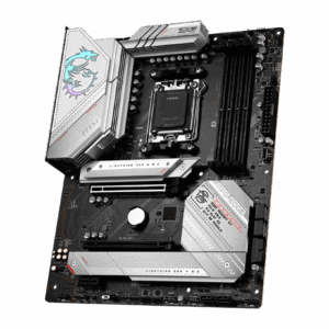 MSI MPG B650 EDGE WIFI - Motherboard - ATX - Socket AM5 - AMD B650 Chipsatz - USB 3,2 Gen 1, USB 3,2 Gen 2, USB-C Gen 2x2, USB-C 3,2 Gen2 - 2,5 Gigabit LAN, Wi-Fi, Bluetooth - Onboard-Grafik (CPU erforderlich) - HD Audio (8-Kanal) (7E10-001R)