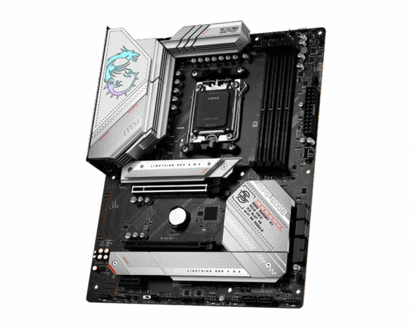 MSI MPG B650 EDGE WIFI - Motherboard - ATX - Socket AM5 - AMD B650 Chipsatz - USB 3,2 Gen 1, USB 3,2 Gen 2, USB-C Gen 2x2, USB-C 3,2 Gen2 - 2,5 Gigabit LAN, Wi-Fi, Bluetooth - Onboard-Grafik (CPU erforderlich) - HD Audio (8-Kanal) (7E10-001R)
