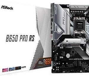 ASRock B650 Pro RS - Motherboard - ATX - Socket AM5 - AMD B650 Chipsatz - USB 3,2 Gen 1, USB 3,2 Gen 2, USB-C 3,2 Gen2, USB-C 3,2 Gen 2x2 - 2,5 Gigabit LAN - Onboard-Grafik (CPU erforderlich) - High Definition Audio (7,1-Channel) (90-MXBL10-A0UAYZ)