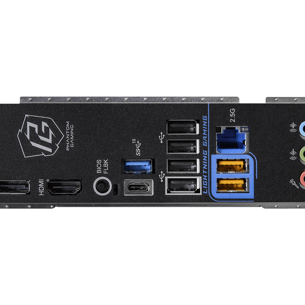 ASRock B650M PG Riptide - Motherboard - micro ATX - Socket AM5 - AMD B650 Chipsatz - USB 3,2 Gen 1, USB 3,2 Gen 2, USB-C 3,2 Gen2 - 2,5 Gigabit LAN - Onboard-Grafik (CPU erforderlich) - High Definition Audio (7,1-Channel) (90-MXBJ90-A0UAYZ)