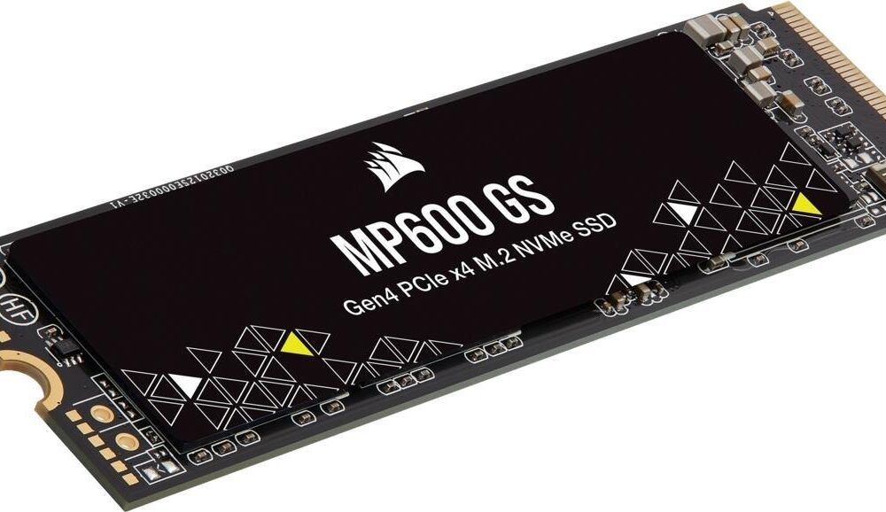 CORSAIR Force Series - SSD - 1TB - intern - M.2 2280 - integrierter Kühlkörper (CSSD-F1000GBMP600GS)