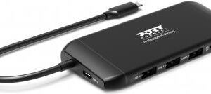 Port Designs DOCKING TYPE C TRAVEL 1 X 4K PD 100W Universal Travel Docking Station Type C (901913)