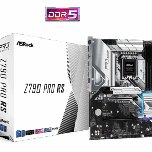 ASRock Z790 Pro RS - Motherboard - ATX - LGA1700-Sockel - Z790 Chipsatz - USB-C Gen2, USB 3,2 Gen 1, USB 3,2 Gen 2, USB-C 3,2 Gen 2x2 - 2,5 Gigabit LAN - Onboard-Grafik (CPU erforderlich) - High Definition Audio (7,1-Channel) (90-MXBK40-A0UAYZ)