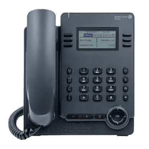 Alcatel-Lucent Enterprise ALE-20 Essential DeskPhone - VoIP-Telefon - Grau (3ML37020BB)