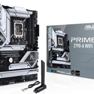 ASUS Prime Z790-A WIFI - Motherboard - ATX - LGA1700-Sockel - Z790 Chipsatz - USB-C 3,2 Gen 2x2, USB-C 3,2 Gen2, USB 3,2 Gen 1, USB 3,2 Gen 2 - 2,5 Gigabit LAN, Wi-Fi 6, Bluetooth - Onboard-Grafik (CPU erforderlich) - HD Audio (8-Kanal) (90MB1CS0-M1EAY0)