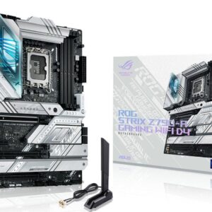 ASUS ROG Strix Z790-A Gaming WiFi D4 - Motherboard - ATX - LGA1700-Sockel - Z790 Chipsatz - USB 3,2 Gen 2x2, USB 3,2 Gen 2, USB-C 3,2 Gen2, USB 3,2 Gen 1 - 2,5 Gigabit LAN, Wi-Fi 6, Bluetooth - Onboard-Grafik (CPU erforderlich) - HD Audio (8-Kanal) (90MB1CN0-M0EAY0)