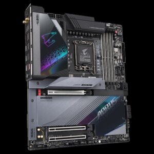 Gigabyte Z790 AORUS MASTER - 1,0 - Motherboard - E-ATX - LGA1700-Sockel - Z790 Chipsatz - USB 3,2 Gen 1, USB-C Gen 2x2, USB-C Gen1, USB 3,2 Gen 2 - 10 Gigabit LAN, Wi-Fi 6, Bluetooth - Onboard-Grafik (CPU erforderlich) - HD Audio (5,1-Channel) (Z790 AORUS MASTER 1.0)