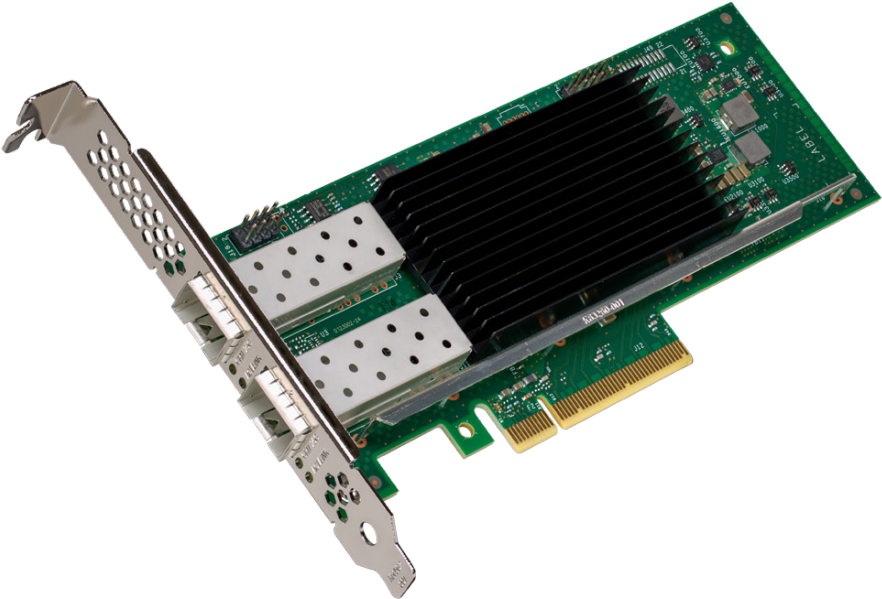 Intel Ethernet Network Adapter E810-XXVDA2 - Netzwerkadapter - PCIe 4,0 x8 Low-Profile - 25 Gigabit SFP28 x 2 (E810XXVDA2G1P5)
