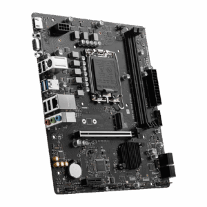 MSI PRO H610M-E DDR4 - Motherboard - micro ATX - LGA1700-Sockel - H610 Chipsatz - USB 3,2 Gen 1 - Gigabit LAN - Onboard-Grafik (CPU erforderlich) - HD Audio (8-Kanal) (7D48-001R)