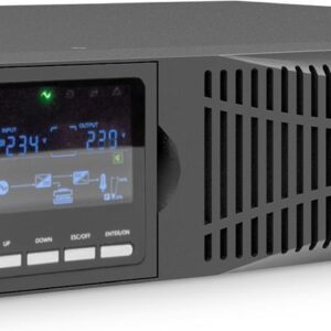 DIGITUS - USV (in Rack montierbar/extern) - online - Wechselstrom 208/220/230/240 V - 2000 Watt - 2000 VA - 1-phasig - RS-232, USB - Ausgangsanschlüsse: 8 - 2U - 48,3 cm (19") - 1,8m Schnur (DN-170095)