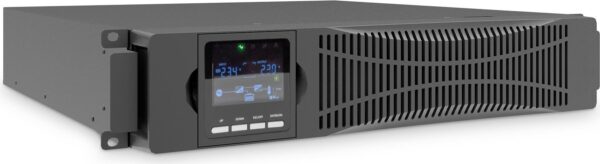 DIGITUS - USV (in Rack montierbar/extern) - online - Wechselstrom 208/220/230/240 V - 2000 Watt - 2000 VA - 1-phasig - RS-232, USB - Ausgangsanschlüsse: 8 - 2U - 48,3 cm (19") - 1,8m Schnur (DN-170095)