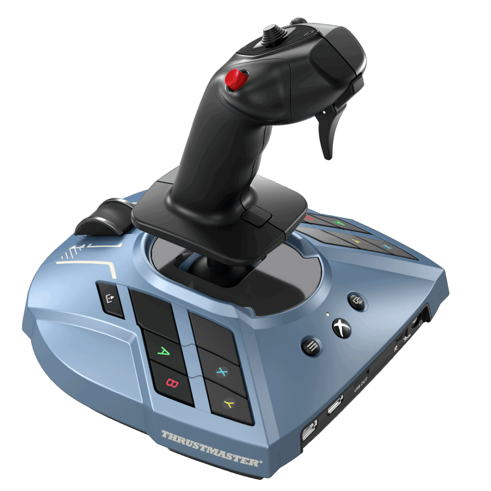 ThrustMaster TCA Sidestick X Airbus Edition - Joystick - 16 Tasten - kabelgebunden - für PC, Microsoft Xbox One, Microsoft Xbox Series S, Microsoft Xbox Series X (4460219)
