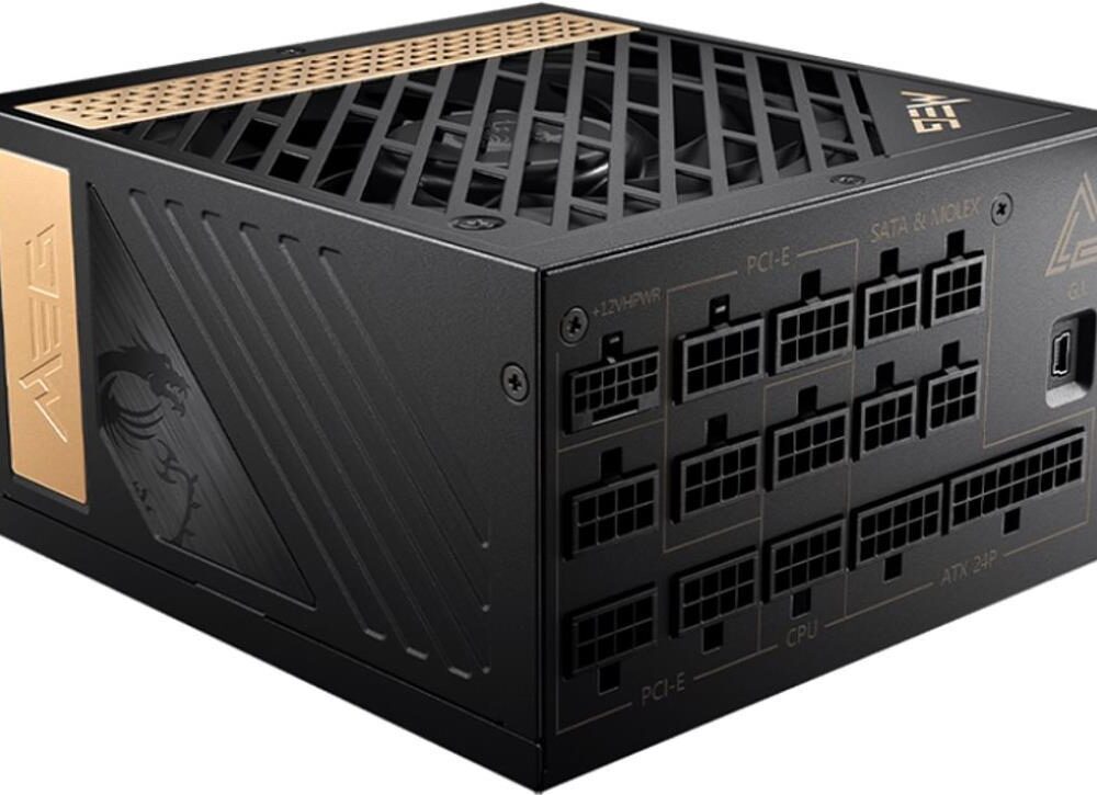 MSI MEG Ai1300P PCIE5 Netzteil 1300W 306-7ZP4A11-CE0 retail (306-7ZP4A11-CE0)