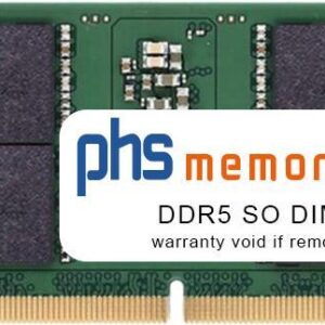 PHS-memory 32GB RAM Speicher kompatibel mit Schenker XMG Pro 17-E22bwy DDR4 SO DIMM 3200MHz PC4-25600-S (SP446421)