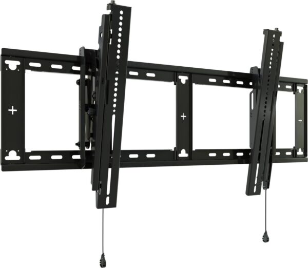 Chief FIT Series - Befestigungskit (Wandmontage, Ständer) - erweiterte Neigung - für LCD-Display - Querformat - Schwarz - Bildschirmgröße: 109.2-215.9 cm (43"-85") - für P/N: CSMP9X12, CSSMP15X10, PAC526, PACSBM