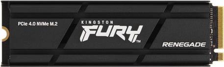 Kingston FURY Renegade - SSD - 4TB - intern - M.2 2280 - PCIe 4,0 x4 (NVMe) - integrierter Kühlkörper (SFYRDK/4000G)