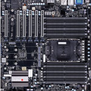 Super Micro SUPERMICRO X13SWA-TF - Motherboard - E-ATX - LGA4677 Socket-E - W790 Chipsatz - USB 3,2 Gen 1, USB-C 3,2 Gen 2x2, USB 3,1 Gen 2 - 10 Gigabit LAN, Gigabit LAN - Onboard-Grafik - 8-Kanal-Audio (MBD-X13SWA-TF-O)
