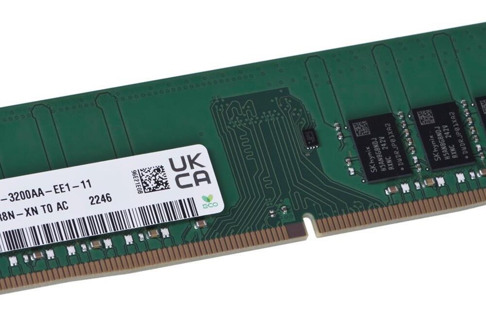 Hynix 16 GB ECC UDIMM DDR4-3200 HMA82GU7DJR8N-XN (HMA82GU7DJR8N-XN)