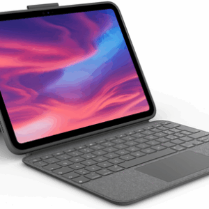 Logitech Combo Touch - Tastatur und Foliohülle - mit Trackpad - hintergrundbeleuchtet - Apple Smart connector - QWERTY - Italienisch - Oxford Gray - für Apple 10.2"  iPad Wi-Fi, 10.5"  iPad Pro Wi-Fi, 10.9"  iPad Wi-Fi, iPad Air Wi-Fi