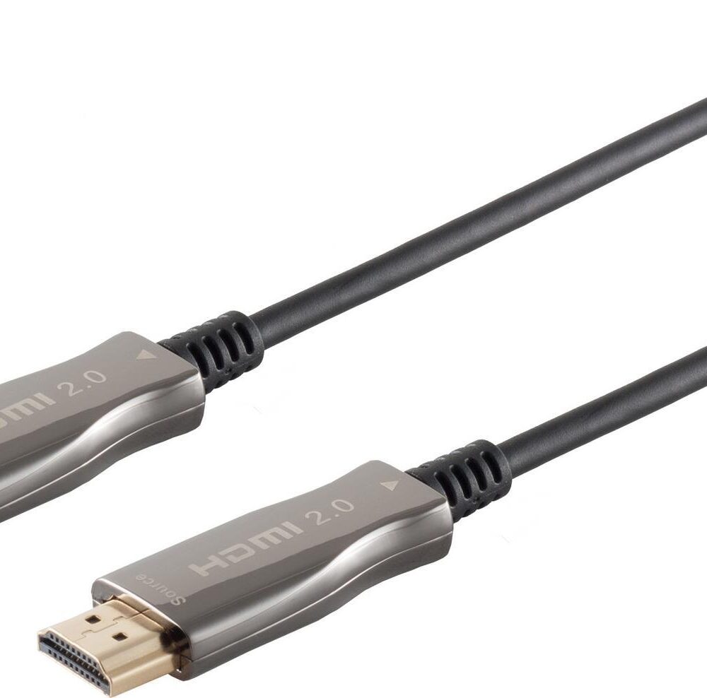 S/CONN maximum connectivity AOC-Optisches HDMI Kabel, 4K, 100m (30-051005)