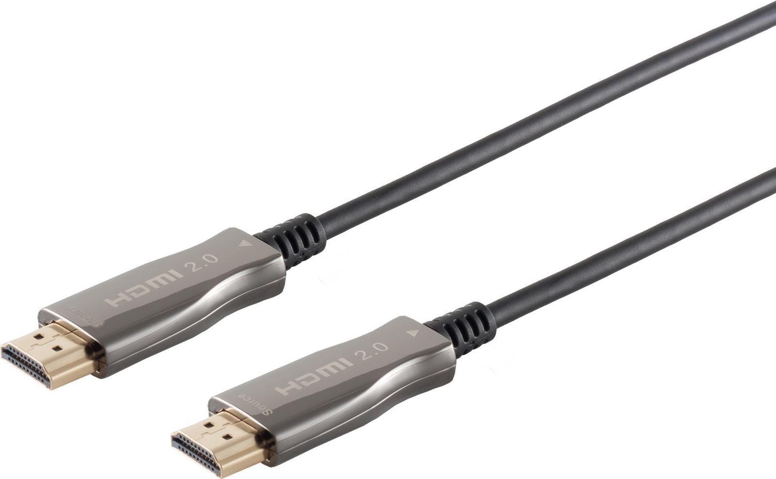 S/CONN maximum connectivity AOC-Optisches HDMI Kabel, 4K, 100m (30-051005)