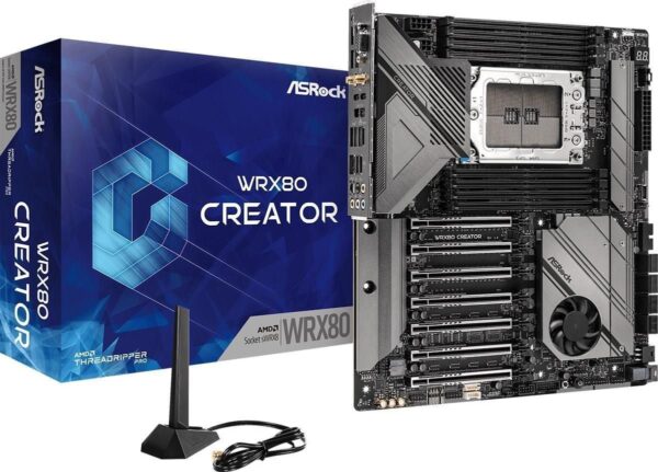 WRX80 CREATOR WRX8 R2.0 Socket 8xDDR4 2x10G LAN (90-MXBKH0-A0UAYZ)