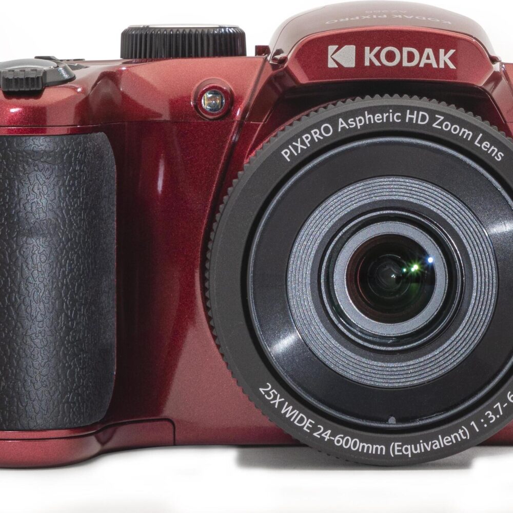 Kodak PIXPRO AZ255 1/2.3"  Kompaktkamera 16,35 MP BSI CMOS 4608 x 3456 Pixel Rot (AZ255RD)
