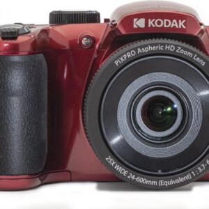 Kodak PIXPRO AZ255 1/2.3"  Kompaktkamera 16,35 MP BSI CMOS 4608 x 3456 Pixel Rot (AZ255RD)