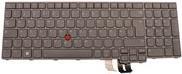 Lenovo Chicony - Ersatztastatur Notebook - mit Trackpoint - hinterleuchtet - QWERTZ - Deutsch - Grau - FRU - für ThinkPad P16 Gen 1 21D6, 21D7 (5N21F39331)