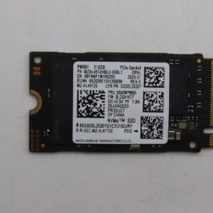Lenovo SSD 512GB M.2 2242 PCIe4x4 SAM OPAL (5SS0W79503)