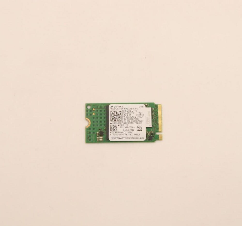 Lenovo SSD 1TB M.2 2242 PCIe4x4 Mic OP (5SS1D71682)