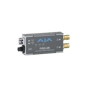 AJA FiDO-2R Dual Channel Fiber to SDI - Video Extender - 1310 nm