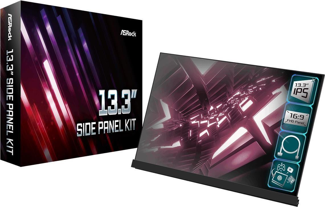 Asrock 33,00cm (13")3(33,8cm) Side Panel Kit retail (90-MCA100-00UARF)